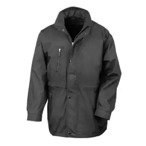 Image of Result Mens Premium City Executive Breathable Winter Coat (M) (Black)