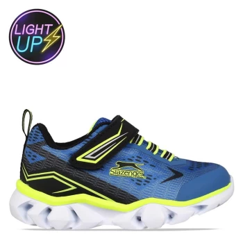 Image of Slazenger Light Up Infants Trainers - Blue