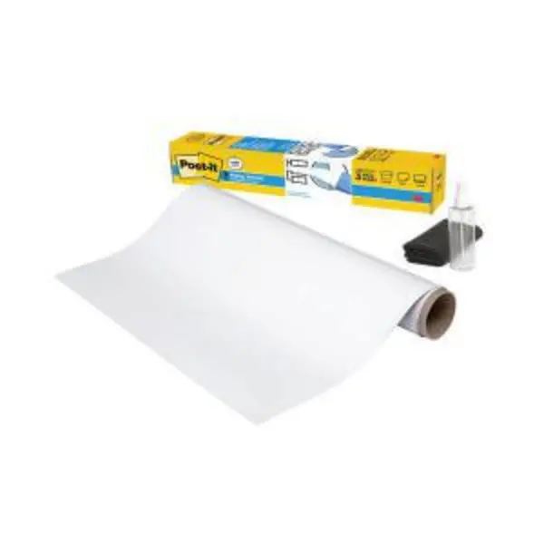 Image of Post-it Easy Erase Whiteboard Roll 1219 x 2420mm Pack of 6 EE8X4 3M97413