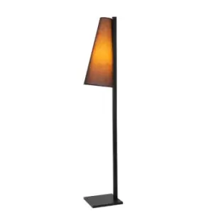 Image of Lucide Gregory Floor Lamp - Black