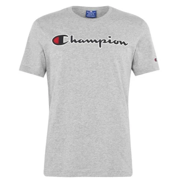 Image of Champion Logo T Shirt - Grey