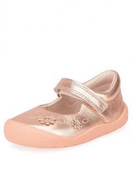 Image of Start-rite Flex Shoes - Rose Gold, Size 3 Younger