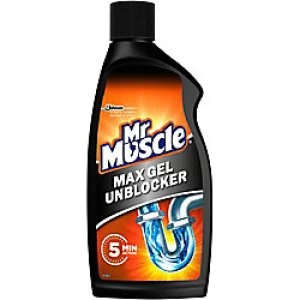 Image of Mr Muscle Max Gel Pipe Unblocker 500ml
