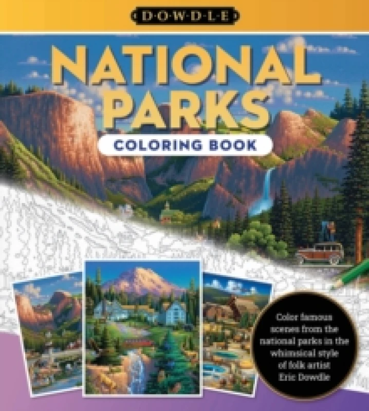 Image of National Parks Coloring Book. Paperback. By Eric Dowdle Books