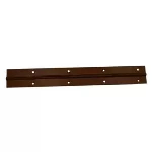 Image of Airtic Metal Piano Hinge Gold Colour 30 x 240mm - Brown, Pack of 1