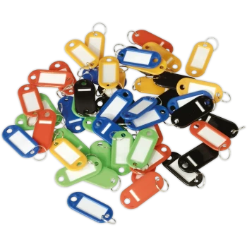Image of Sealey 50 Piece Key Tag Assortment