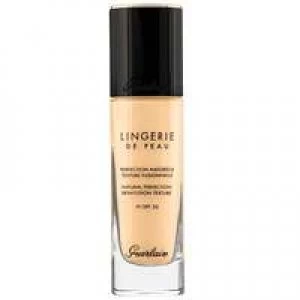 Image of Guerlain Lingerie De Peau Natural Perfection Foundation SPF20 02W Clair Dore 30ml / 1 fl.oz.
