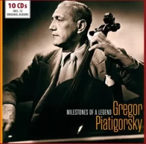 Image of Milestones of a Legend by Gregor Piatigorsky CD Album