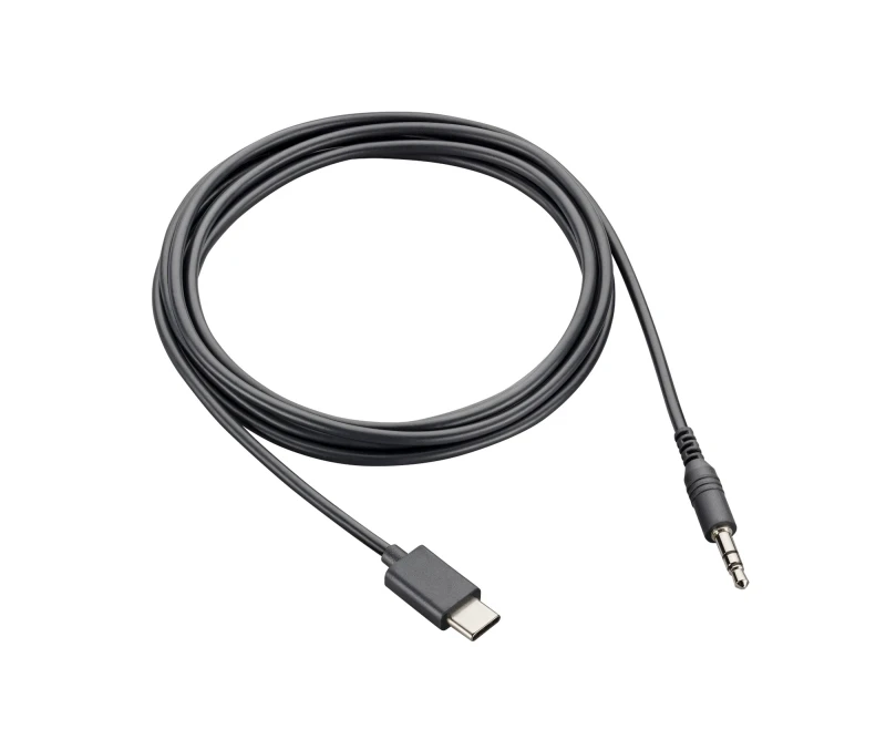 Image of HP Poly Voyager Surround 80/85 UC 3.5mm Audio Adapter Cable