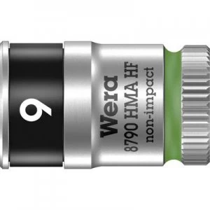 Image of Wera 8790 HMA 05003724001 Hex head Bits 9mm 1/4 (6.3 mm)