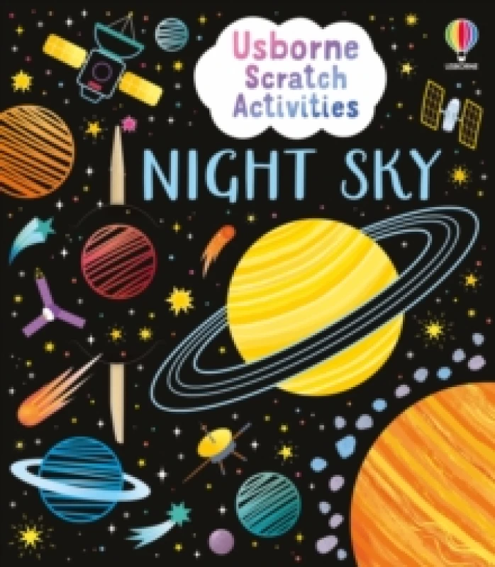 Image of Usborne Scratch Activities Night Sky Paperback / softback