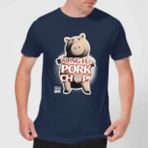 Image of Toy Story Kung Fu Pork Chop Mens T-Shirt - Navy - S