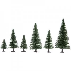 Image of NOCH Hobby 26820 Tree set Fir 50 up to 140 mm Dark green 25 pc(s)