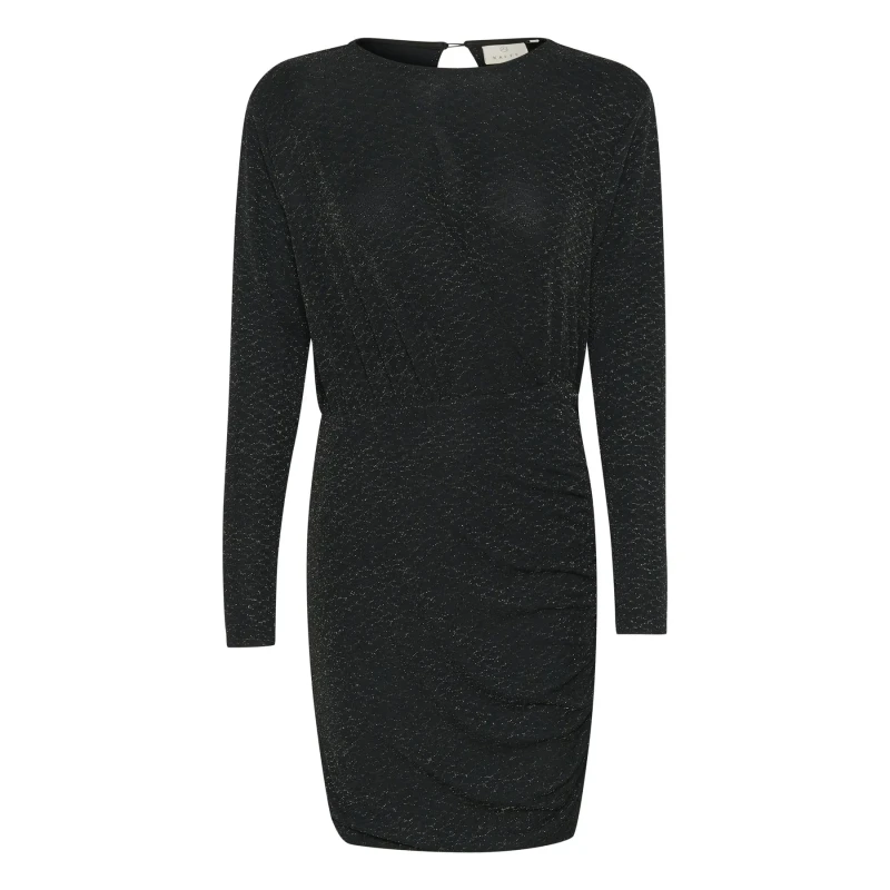 Image of Kaffe Womens jersey dress KAFFE Ellie Noir Female S