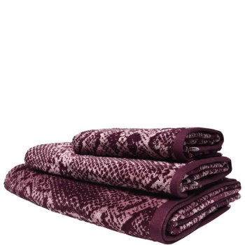 Image of Biba Snake Bath Towel - Plum
