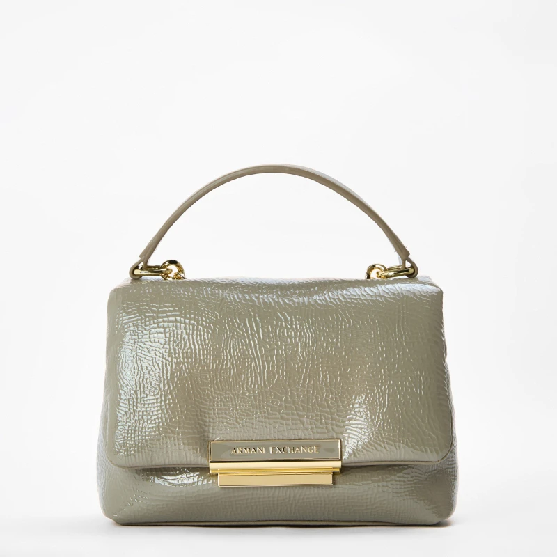 Image of Armani Exchange Womens Mini Crossbody Bag Brown female One Size