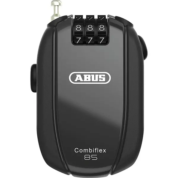 Image of ABUS Combiflex Pocket Cable, black, Size 85 cm