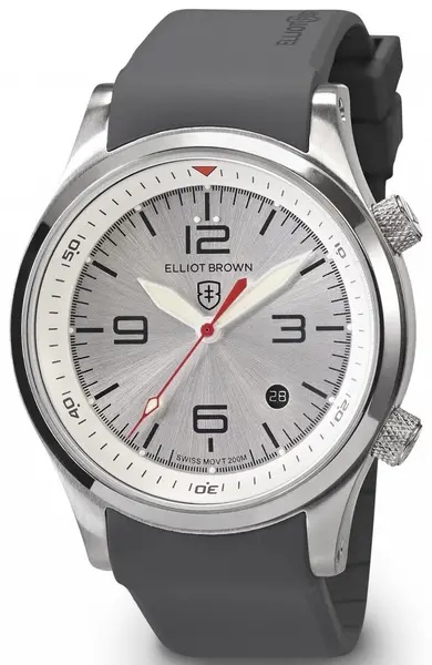 Image of Elliot Brown Watch Canford - Silver ELB-039