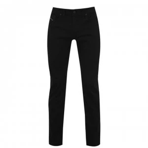 Image of Diesel Larkee Straight Jeans - Black 0688H