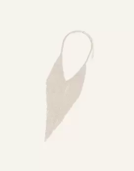 Image of Accessorize Womens Statement Cupchain Necklace