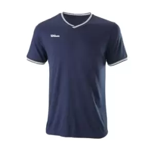 Image of Wilson High V-Neck - Blue