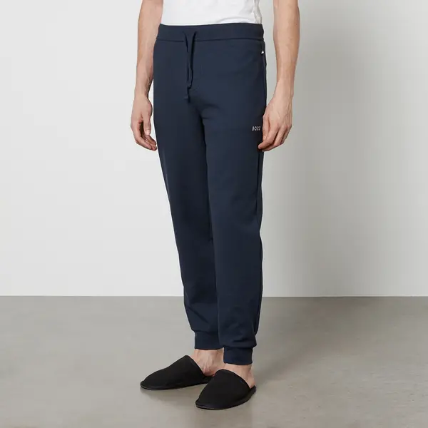 Image of BOSS Bodywear Cotton-Blend Waffle Jersey Sweatpants - XXL