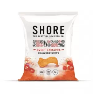 Image of Shore Scottish Seaweed Seaweed Chips - Sweet Sriracha 25g (6 minimum)