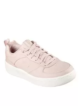Image of Skechers Sport Court 92 Illustrious Trainers - Rose, Rose, Size 4, Women