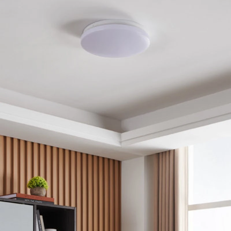 Image of EGLO Eglo Approdo Steel & Plastic LED Ceiling Light, White White One Size Unisex 9008606313150