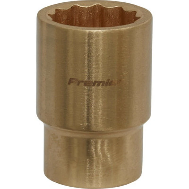 Image of Loops 21mm Non-Sparking WallDrive Socket - 1/2" Square Drive - Beryllium Copper Copper