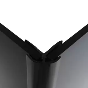 Image of 2440mm Acrylic External Corner Black/Jet - Mermaid