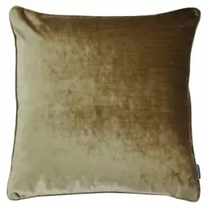 Image of Riva Home Luxe Velvet Cushion Cover (55 x 55cm) (Gold)