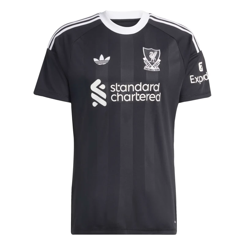 Image of Adidas Liverpool FC Third Goalkeeper Shirt 2025/26 Noir Male M JV6477