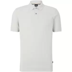 Image of Boss Pallas Polo Shirt - Grey