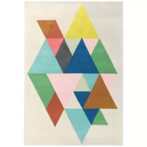 Image of Asiatic Carpets Reef Handtufted Rug Triangle Multi - 200 x 290cm