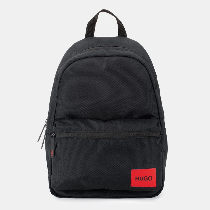 Image of Hugo Red Tab Backpack - Black One Size