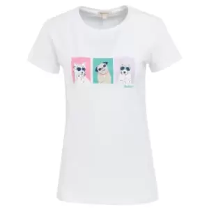 Image of Barbour Womens Beacons Tee White 12