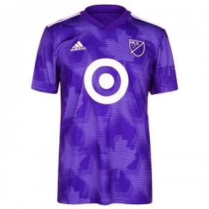 Image of adidas Short Sleeve MLS Replica Jersey Mens - Purple