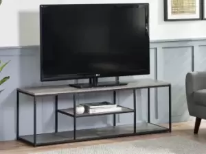 Image of Julian Bowen Staten Concrete Effect TV Unit