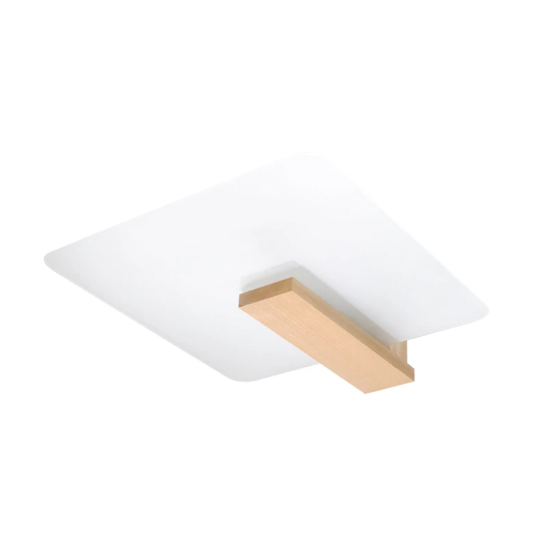 Image of GREENICE Greenice - lappo ceiling lamp in natural wood SOL-SL.1095