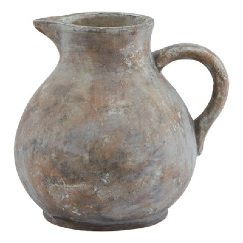 Image of Hill Interiors Siena Brown Rustic Terracotta Decorative Jug