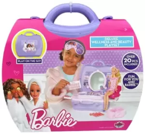 Image of Barbie Beauty and Glam Doll Playset - 8inch/22cm