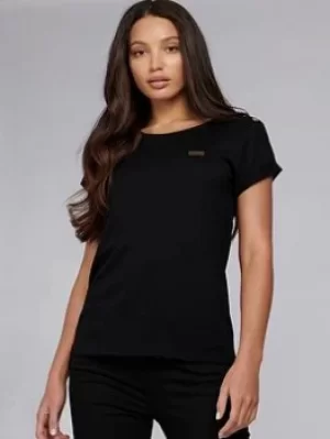 Image of Barbour International Baltimore Top -black, Black, Size 8, Women