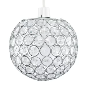 Image of Small Ducy Pendant Shade in Clear
