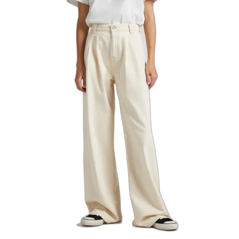 Image of Pepe Jeans Womens Trousers Pepe Jeans Cecilia Beige Female 24x32