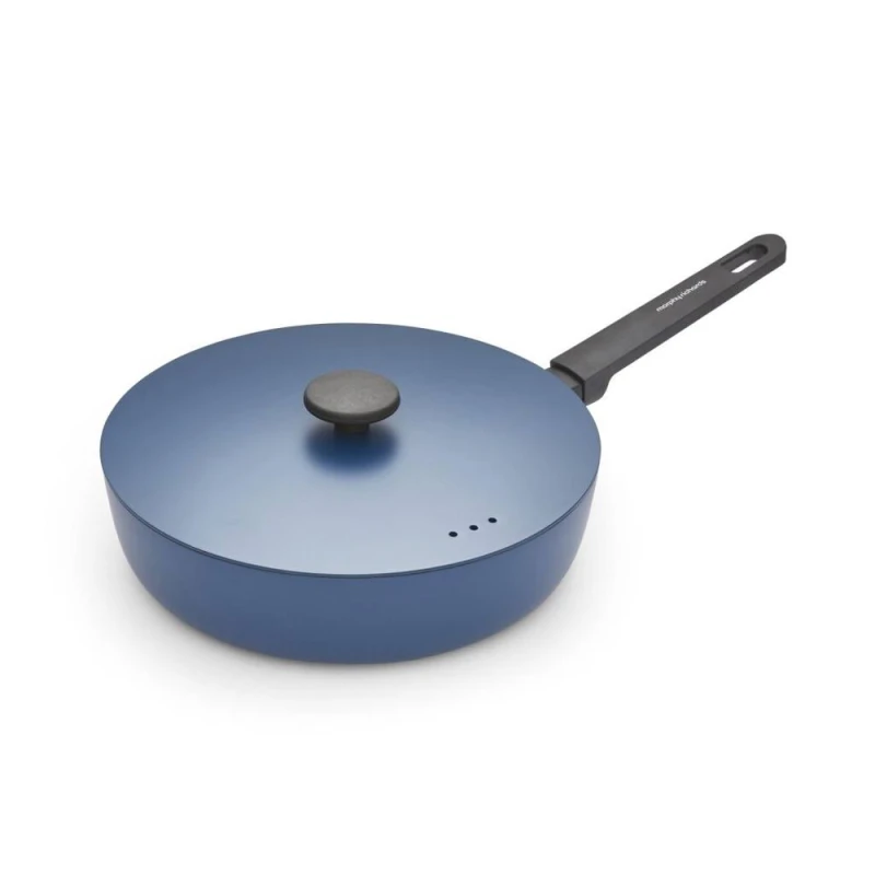 Image of Morphy Richards 28cm Forged Aluminium Saute Pan blue ONE SIZE