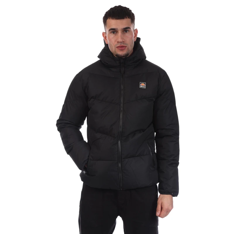 Image of Ellesse Performante Puffer Jacket Black male S