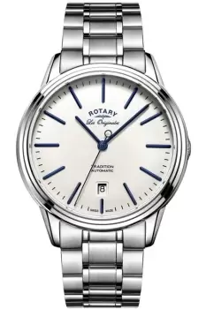 Image of Mens Rotary Swiss Made Tradition Automatic Watch GB90161/02
