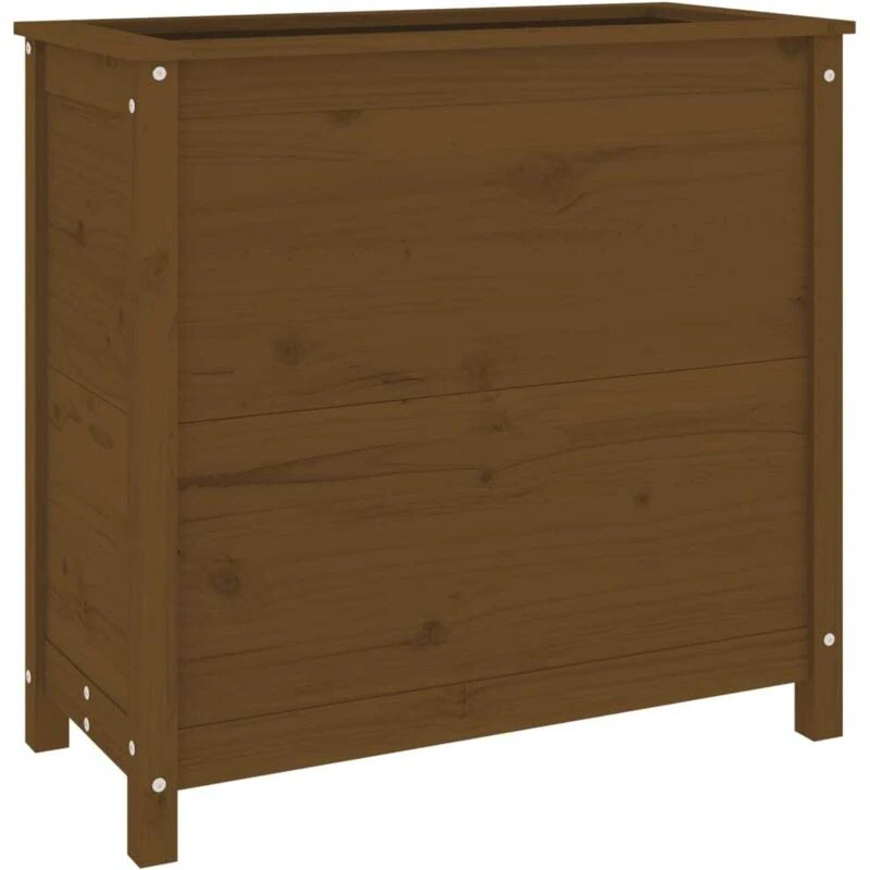 Image of vidaXL Garden Planter Honey Brown 82.5x40x78cm - Pine, Brown 825285