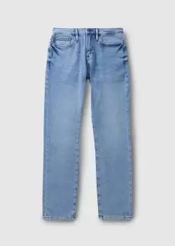 Image of Frame Mens LHomme Slim Jeans In Finn
